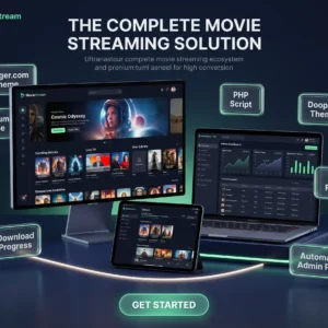 BDIX Movie Server Script & CMS Bundle – PHP, WordPress (Dooplay + Playflix), React & Blogger.com Theme